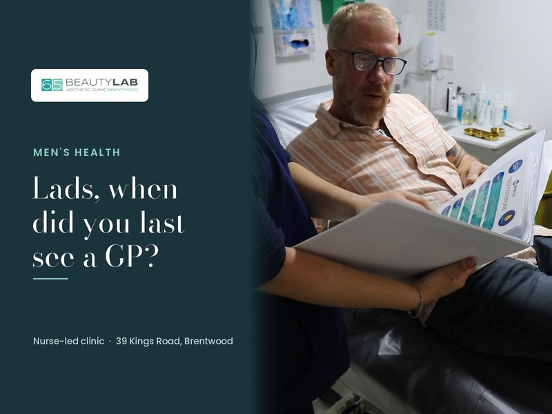 Men's Health: When Did You Last See a GP? Private GP Appointments from Brentwood