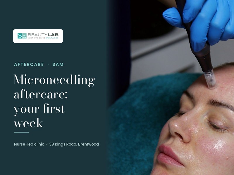 Microneedling Aftercare: Your First Week, Explained